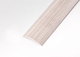 Порог (стык) Русский профиль  разноуровневый декорированный, 20*1800 мм, Дуб леванте